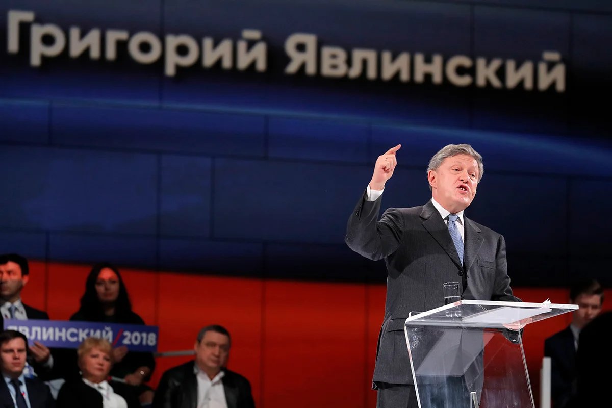 Grigory Yavlinsky. Photo: Sergey Ilnitsky / EPA-EFE