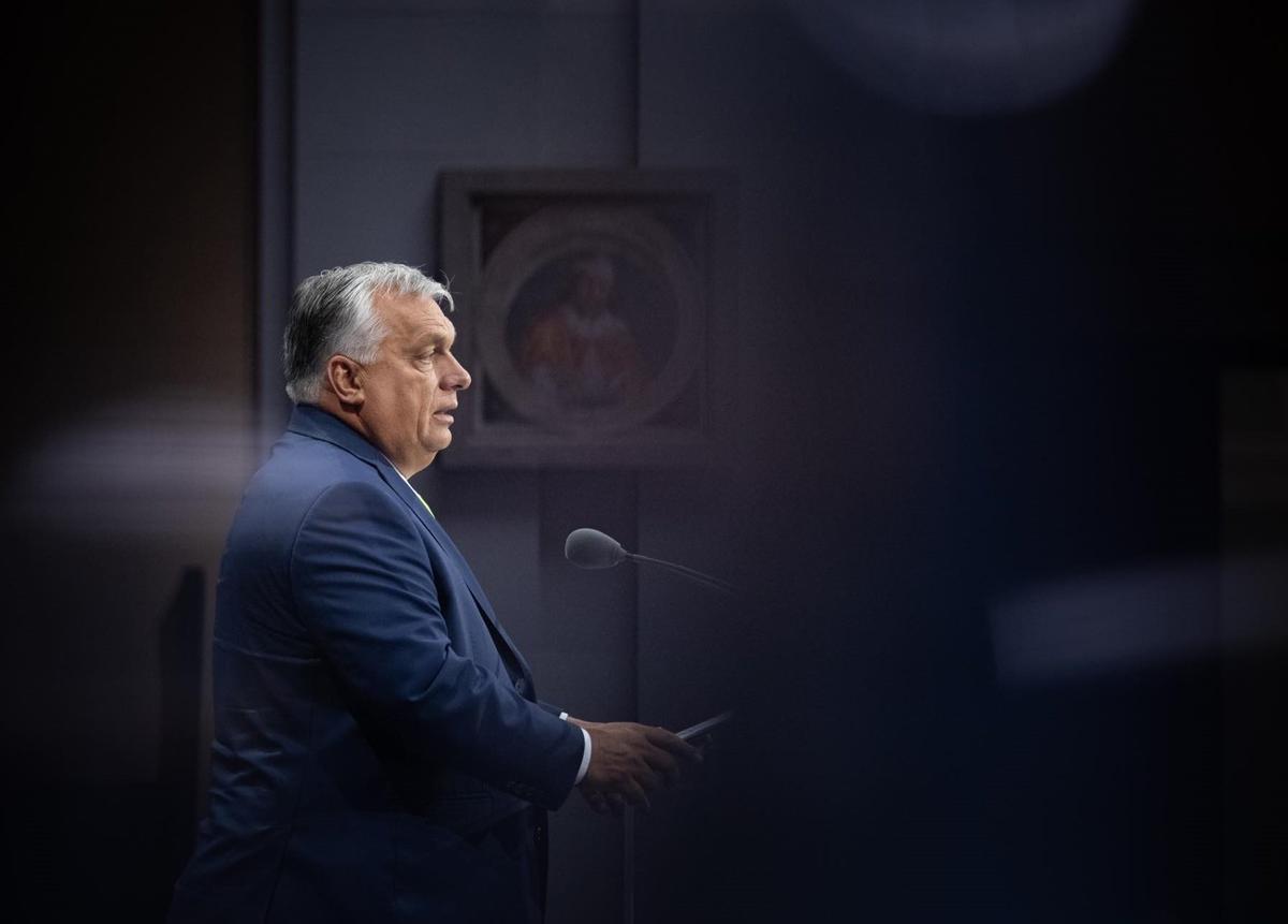 Viktor Orban at the Budapest Demographic Summit on 14 October 2023. Photo: Facebook / Viktor Orban