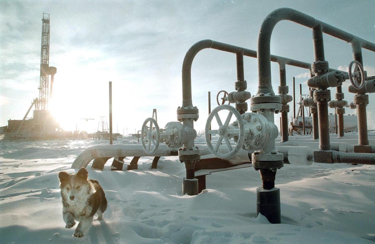 Gas fields in Urengoy, in Western Siberia’s Tyumen region. Photo: EPA