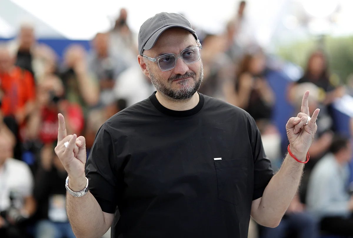 Russian director Kirill Serebrennikov at the 75th Cannes Film Festival, 19 May 2022. Photo: EPA-EFE