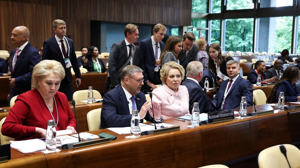 Valentina Matviyenko attends the 15th Summit of Women Speakers of Parliament. Photo: Federation Council