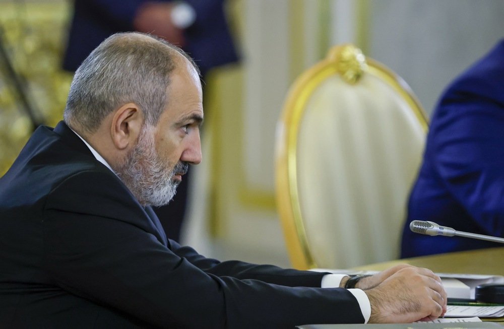 Armenian Prime Minister Nikol Pashinyan. Photo: EPA-EFE/EVGENIA NOVOZHENINA / POOL
