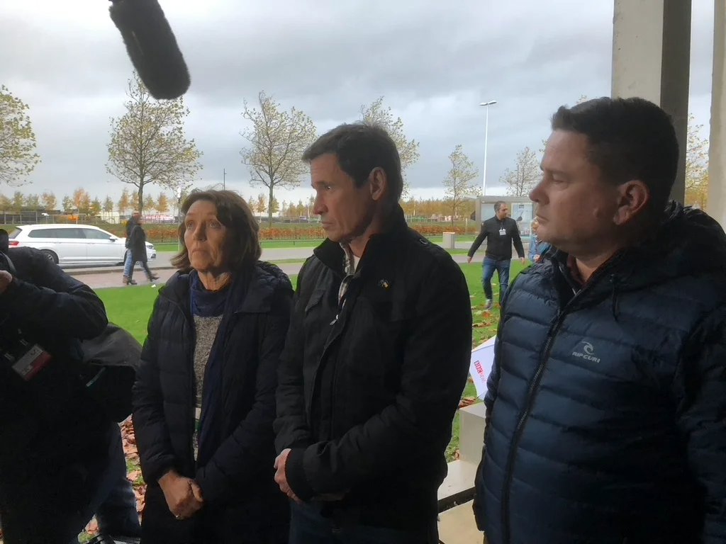 Meryn and Jon O’Brien (left) and Matthew Horder (right). Photo by Ekaterina Glikman