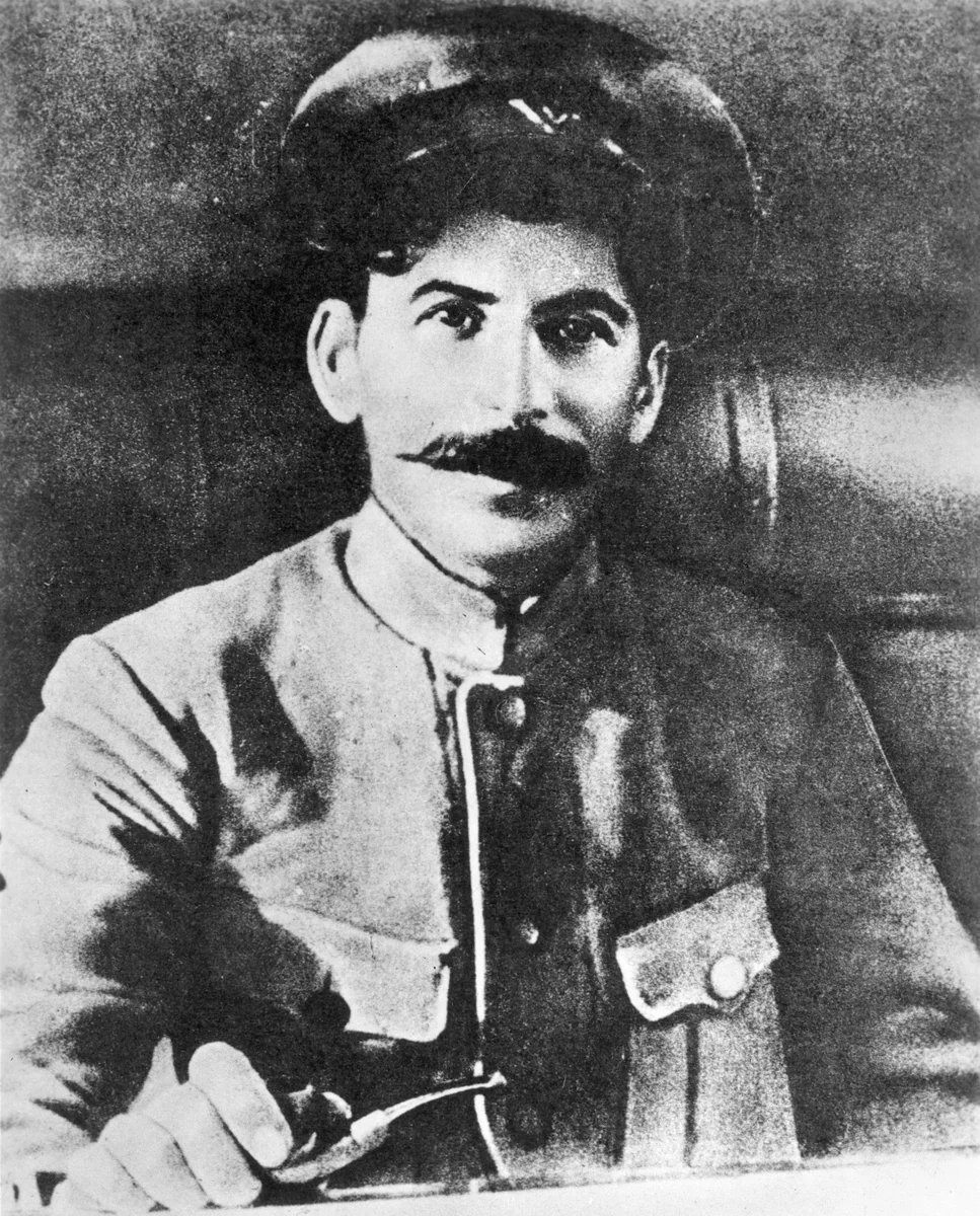 Joseph Stalin in Tsaritsyn, 1918. Photo: Granger / Shutterstock / Rex Features / Vida Press