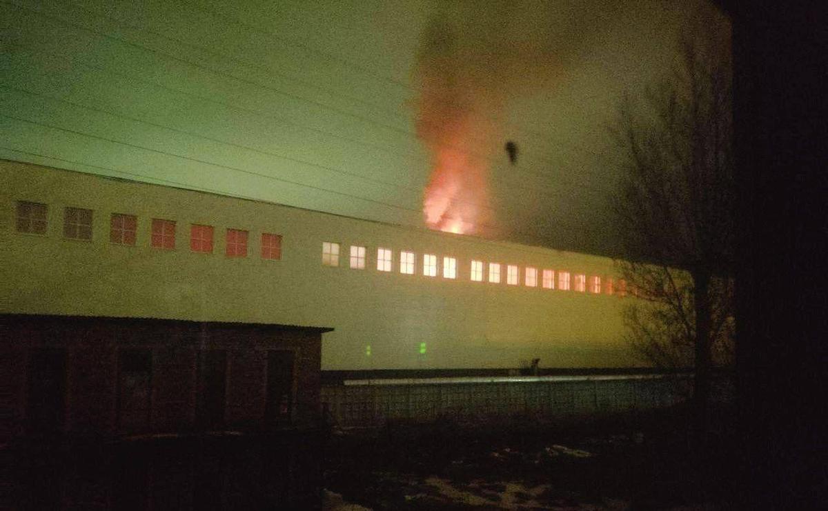 The Smolensk Aviation Plant. Photo: Andriy Kovalenko / Telegram