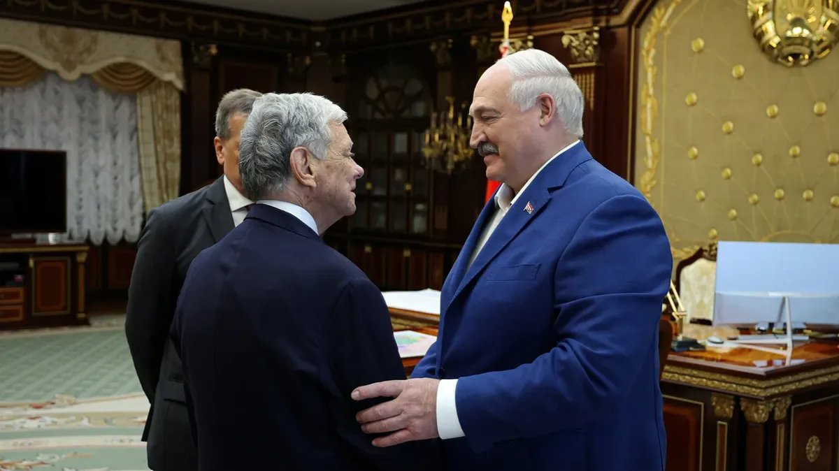 US envoy John Coale meets with Belarusian dictator Alexander Lukashenko in Minsk, 11 September 2025. Photo: Belarus Presidential Administration