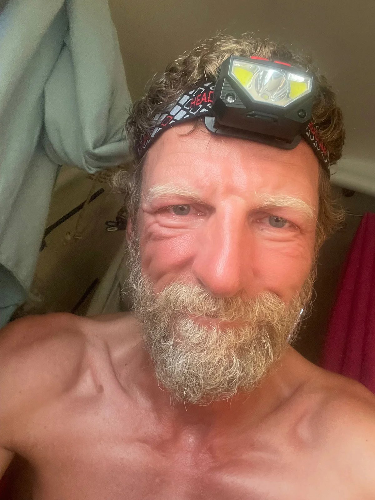 Leonid Krivsky after ending his journey. Photo from personal archive